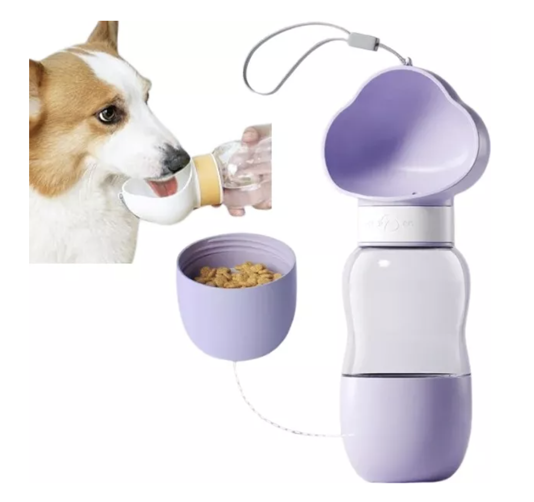 Miniatura 4 de Comedero + Bebedero Agua Para Mascotas